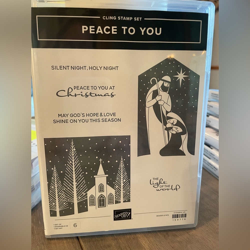 SOLD - Stampin up - Peace to You - Stamp Set